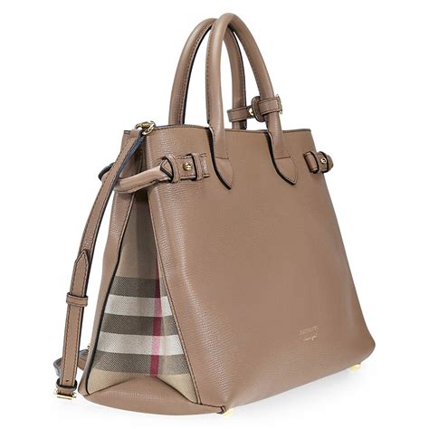 burberry banner tote ladies handbags.